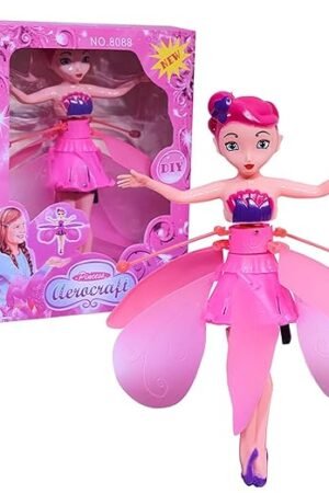 Flying Fairy Doll Toy with LED Lights | Hand Sensor Magic Flying Doll for Kids