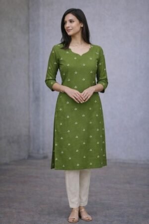 Ruby Charm Sleeveless Kurti for Women | Trendy Ethnic Top